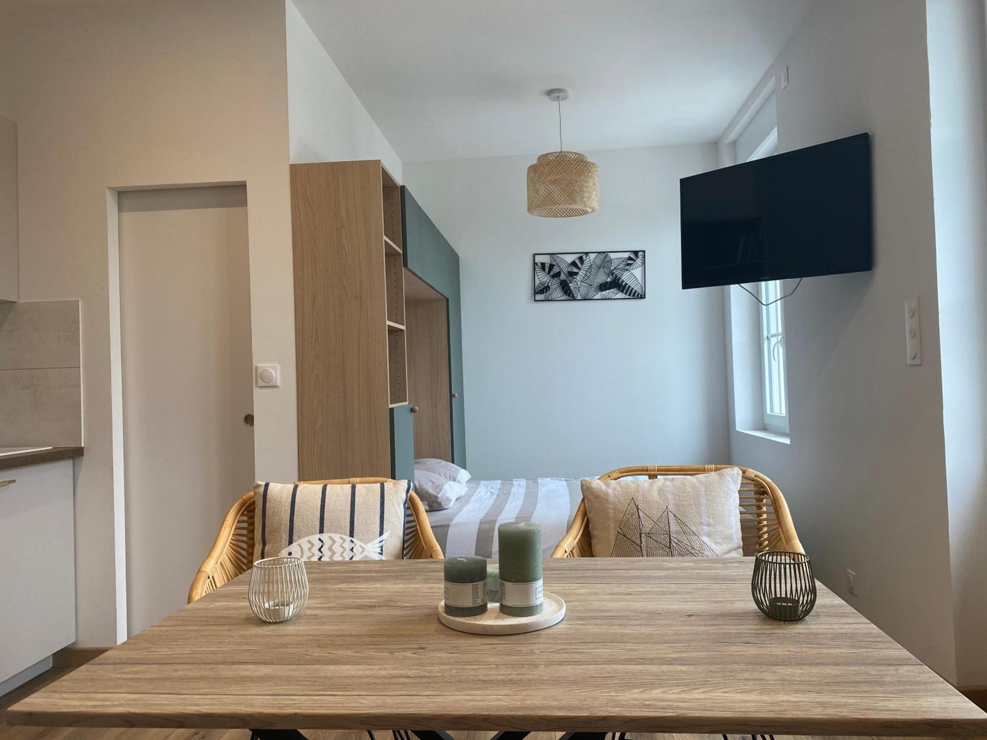 Appartement Vue Port Perros-Guirec Exterior photo